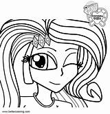 Rarity Equestria Pony sketch template