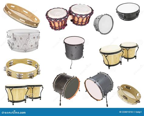 percussion instruments royalty  stock  image