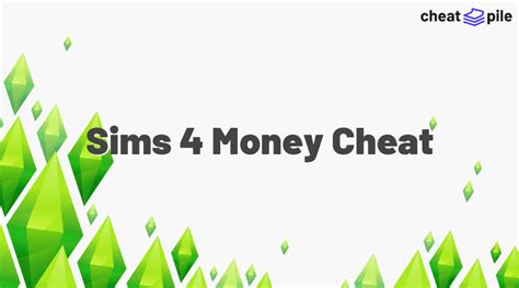 sims  money cheat updated  cheat pile