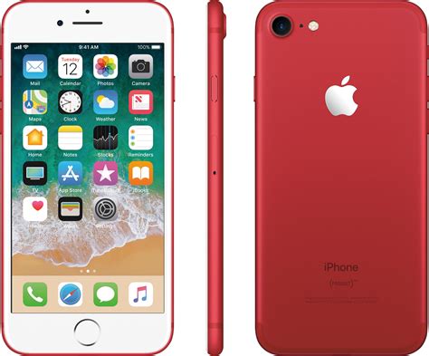 Best Buy Apple Iphone 7 128gb Product Red Sprint Mprh2ll A