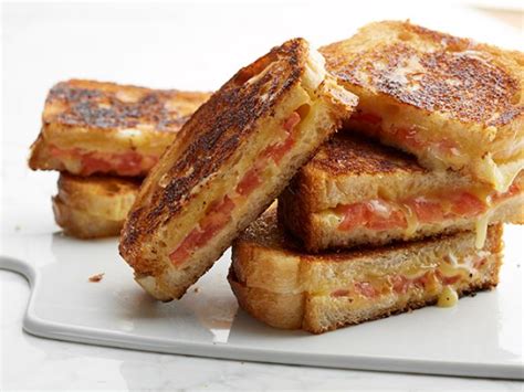 grilled tomato  cheese recipe food network kitchen food network