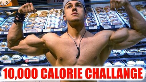 10 000 calorie challenge brandon harding youtube