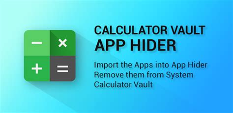 calculator vault app hider  windows pc