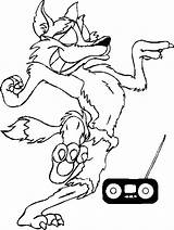 Werewolf Wolfman Getcolorings Coloring sketch template