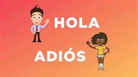 Spanish Lesson Of The Week Hello And Goodbye Youtube