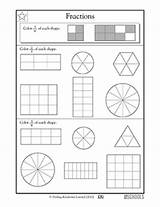 Fractions Parts Coloring Grade Shapes Worksheets Worksheet 3rd Math Whole Print Greatschools Beginning Common Size sketch template