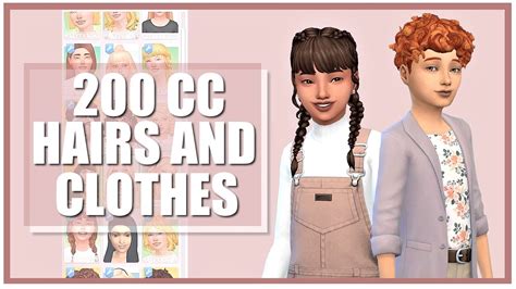 sims  children  clothes cc pack tutor suhu