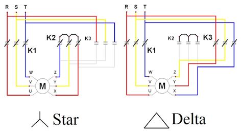 star delta wiring diagram
