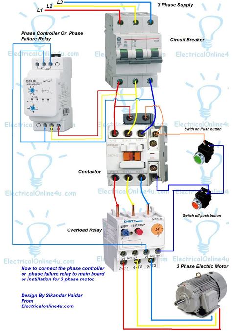 phase hvac schematic wiring diagram