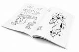 Magic Book Coloring Fun Trick Props Colorful Toy Children Easy Size Big Large sketch template