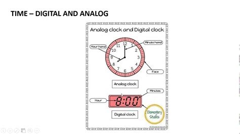 analog and digital clock youtube