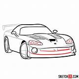 Viper Dodge Draw Acr Srt10 2008 Step Sketchok sketch template