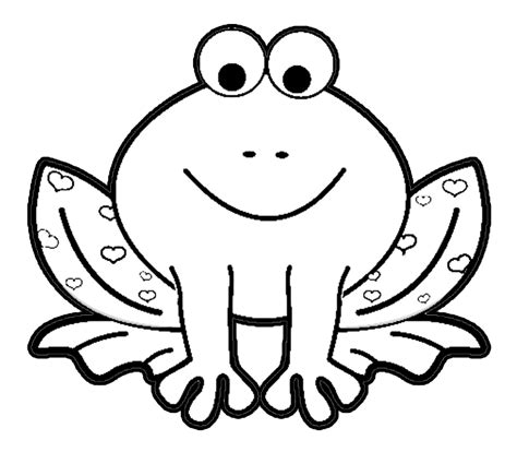 valentines day frog coloring page coloring book