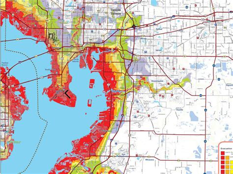 Pasco County Storm Surge Map Ontario On A Map