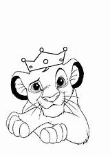 Nala Coloring Pages Baby Lion King Getcolorings Printable Color sketch template