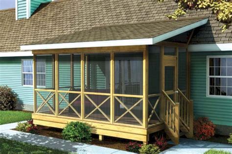 ways    appealing screened porch deck building  porch screened porch designs