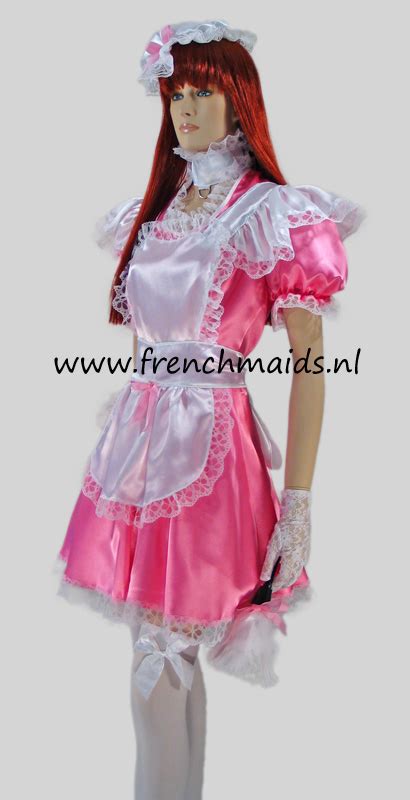 pink dream sexy french maid costume