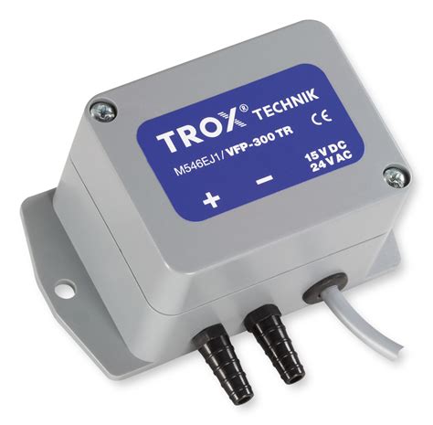 type static differential pressure transducers trox uk