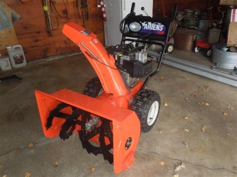 snow blower ariens  estate personal property yard garden garage equipment
