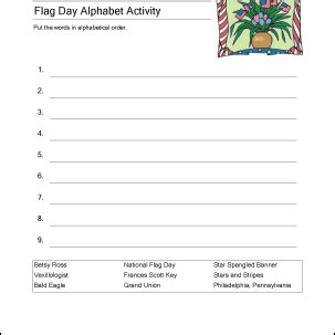 homeschooling printables  flag day