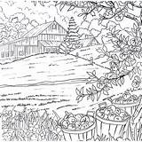 Country Bushels sketch template