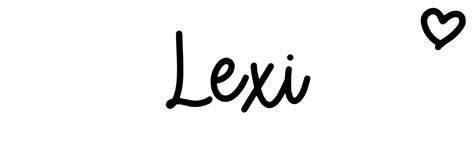 lexi  meaning origin variations