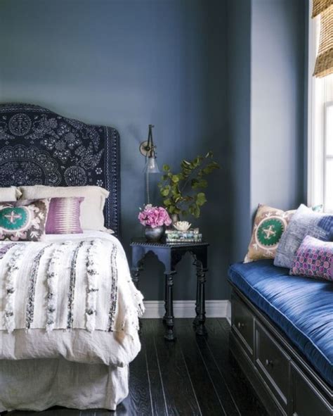 amazing indigo blue bedroom ideas pandas house