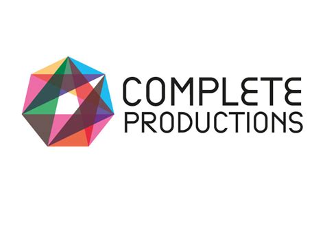 complete productions logo sputnik design design  print digital