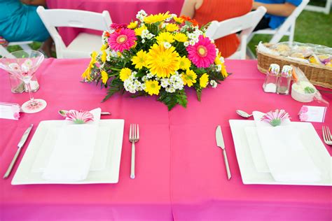 natalie and melissa s hot pink wedding brunch at the eastern