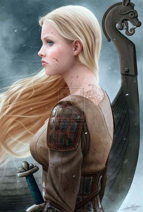 bildresultat för nordic women warriors character portraits viking