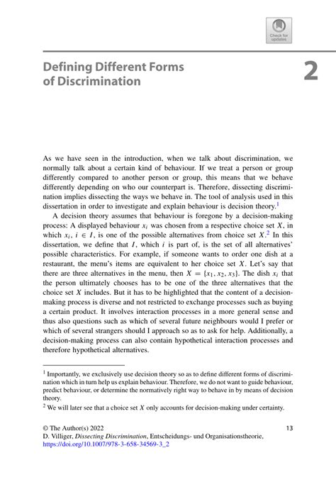 defining  forms  discrimination