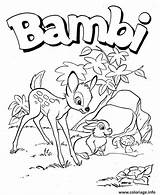 Bambi Panpan Faline sketch template