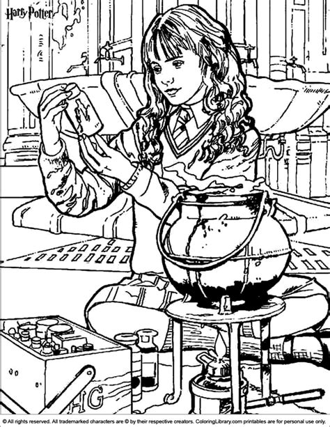 harry potter coloring book sheet coloring library