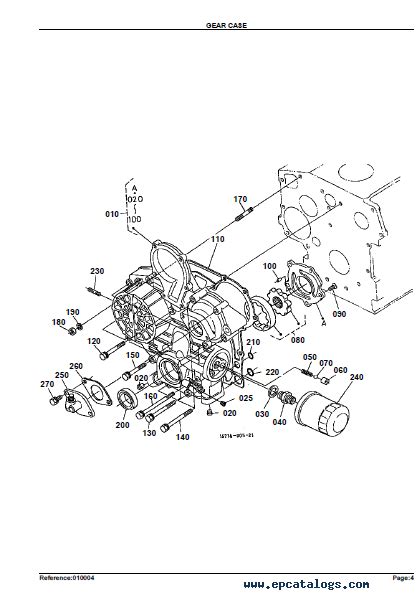 kubota diesel engine  illustrated parts list