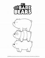 Coloring Bears Bare Coloringbay Cartoonnetwork sketch template