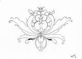 Rosemaling Pages Coloring Getcolorings Something Printable sketch template