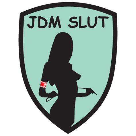 Sticker Autocollant Jdm Slut