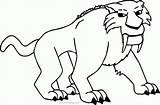Ice Age Coloring Pages Diego Ellie Popular sketch template
