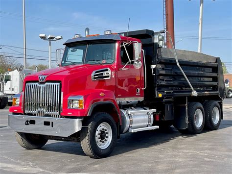 western star sf dump truck cummins turbo diesel automatic trans  sale