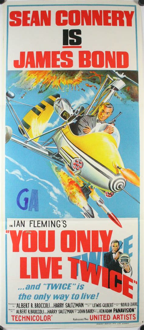 original australian daybill james bond vintage  poster original