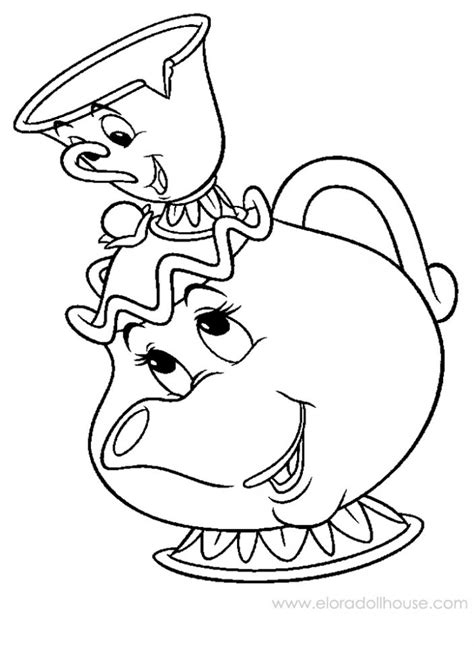 beauty   beast cartoon coloring pages coloring book pages