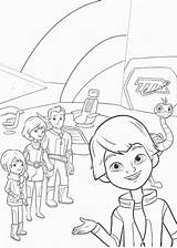 Miles Tomorrowland Coloring Pages Morgen Van Color Book Fun Kids Coloriage Print Coloring2print Books sketch template