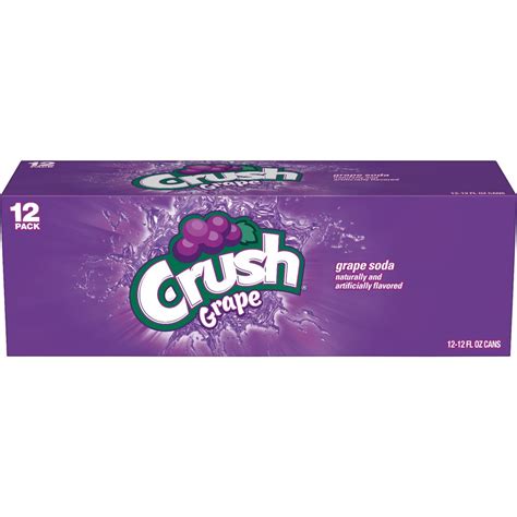 crush grape soda  fl oz cans  pack walmartcom walmartcom