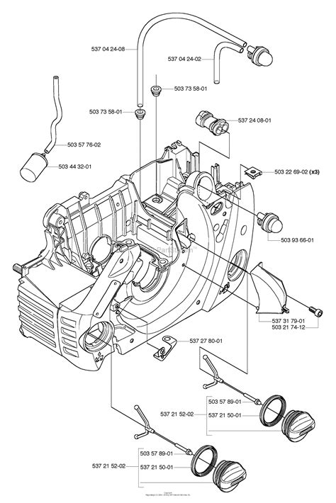 husqvarna   rancher   parts diagram  fuel system