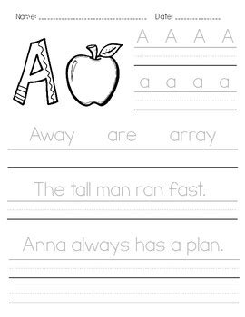 grade handwriting practice manuscript  greta lewis tpt