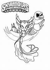 Skylanders Coloring Pages Hex Skylander Coloriage Dodgeball Printable Colouring Imprimer Ninjini Dinokids Kids Giants Good Deviantart Print Dessin Balls Mi sketch template