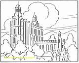 Temple Coloring Pages Lds Logan Synagogue History Mormon Colouring Manti Building Temples Salt Lake Printable Getdrawings 1923 August Book Printablecolouringpages sketch template