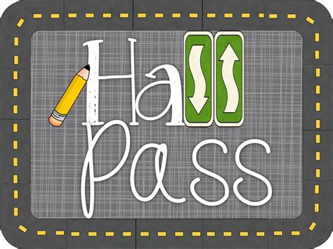 hall pass linky tunstalls teaching tidbits