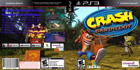 crash bandicoot ps boxart fanmade  darksoul  deviantart