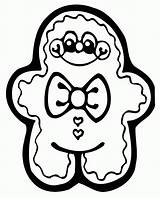 Gingerbread Coloring Pages Baby Man Cute Popular Library Clipart sketch template